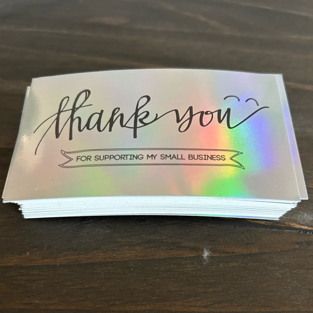 ‘Thank you’ Cards